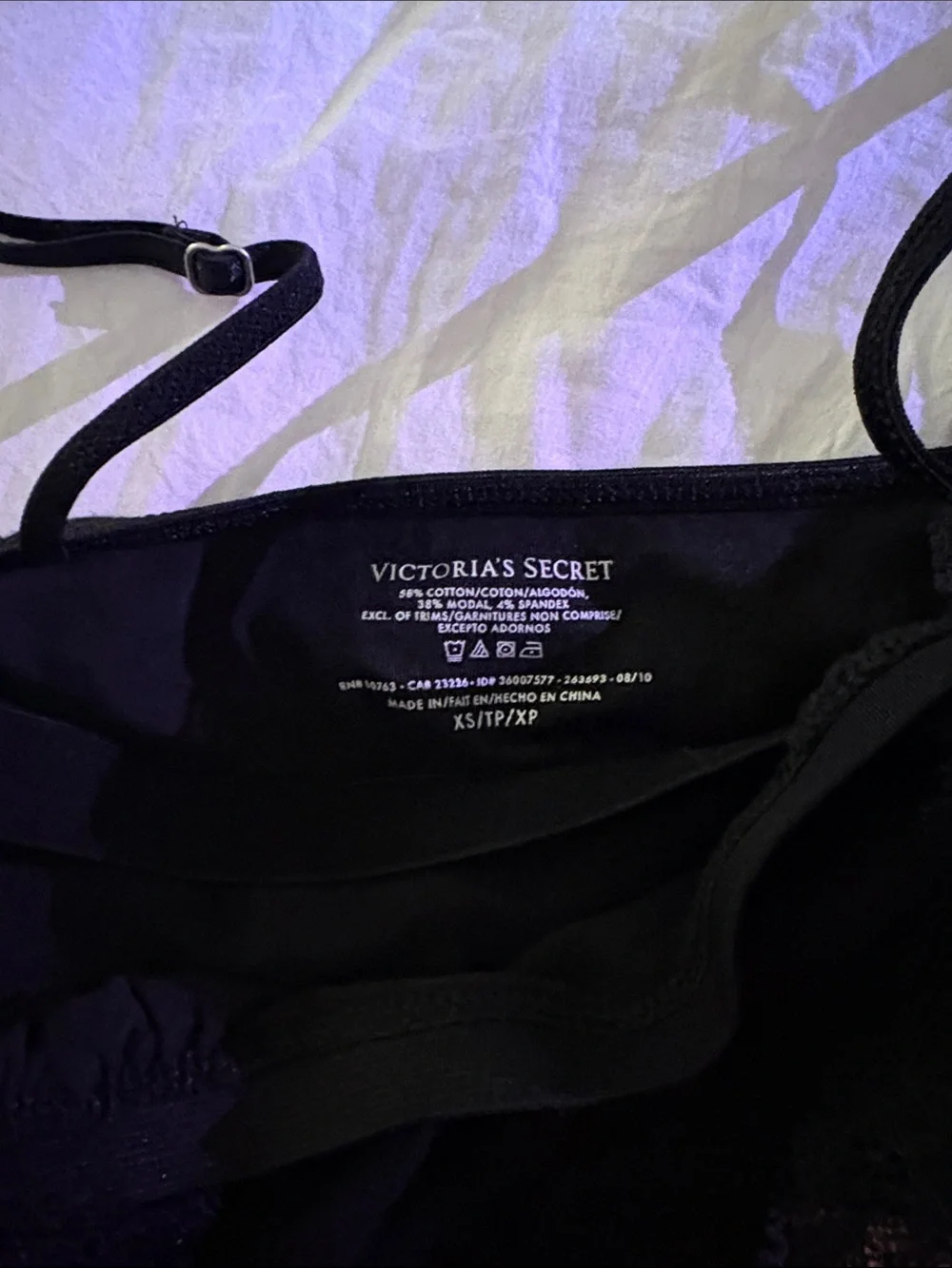 Victoria's Secret Black & Pink Lace Cami Duo - Picture 3 of 4